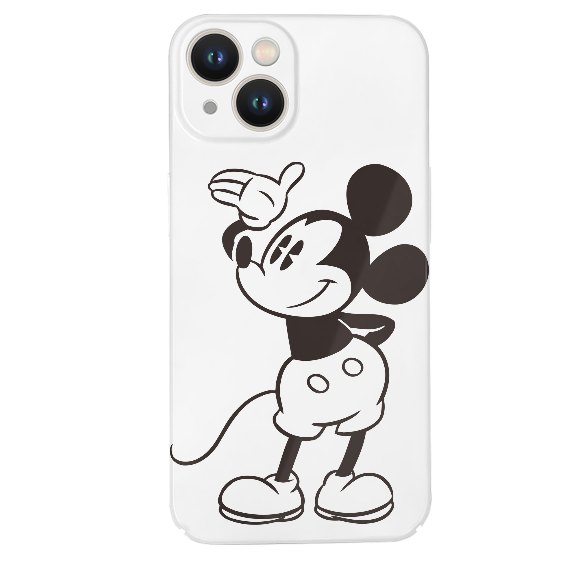 （画像用） ミッキーマウス Mickey Mouse 【iPhone 14シリーズ対応】ハードケース